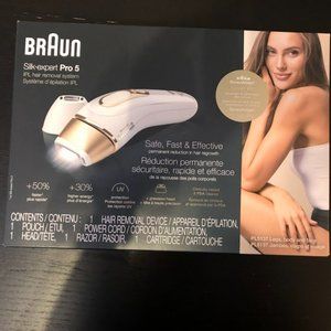 UNOPENED: Braun At Home Laser Hair Removal